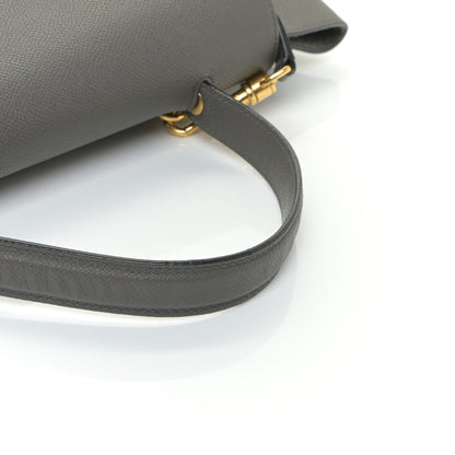 Celine Grained Calfskin Small Belt Bag Grey 13 of 17