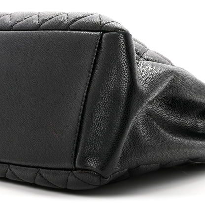 Chanel Caviar Quilted Grand Shopping Tote GST Black 10 of 10