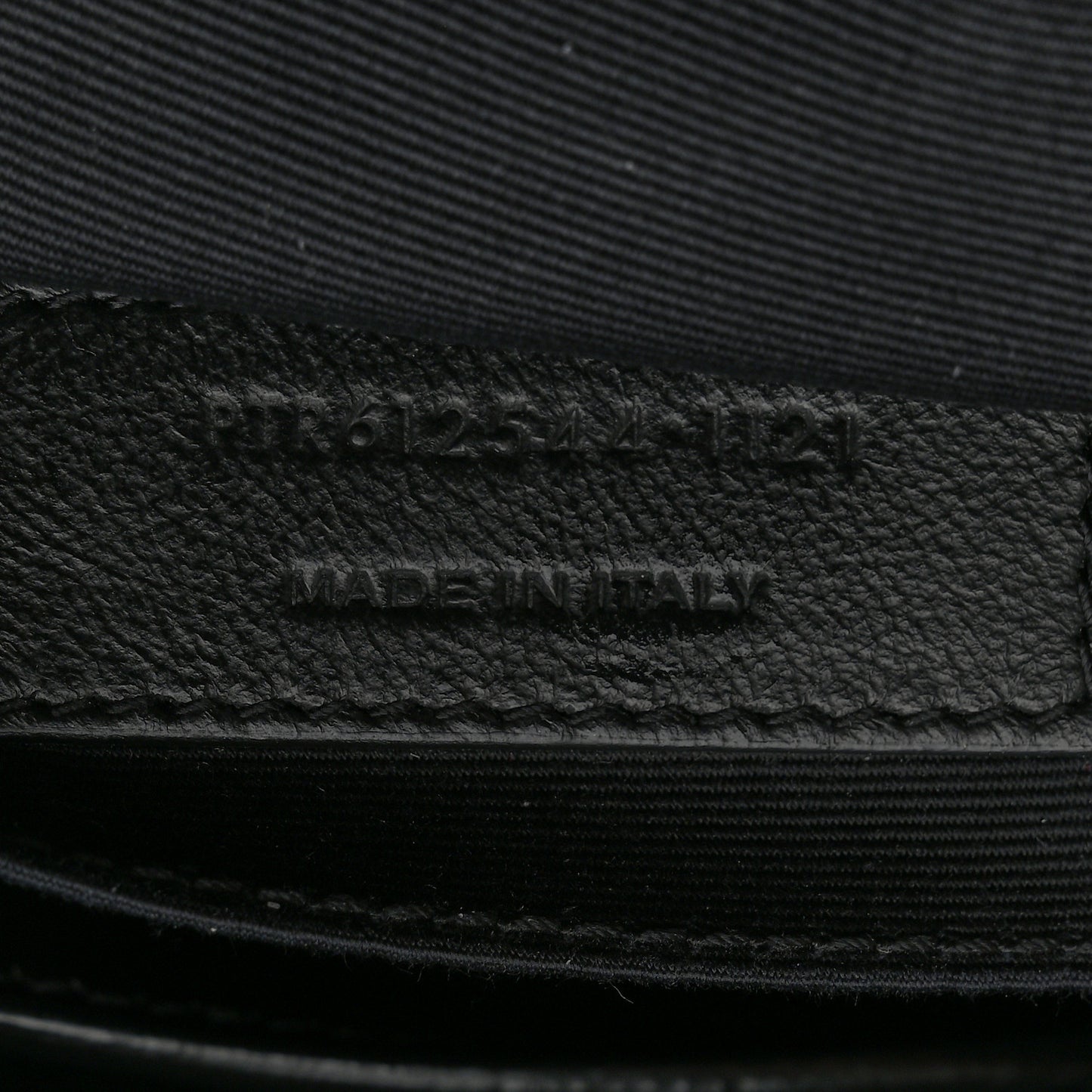 Calfskin Matelasse Monogram Monochrome Lou Camera Bag Black