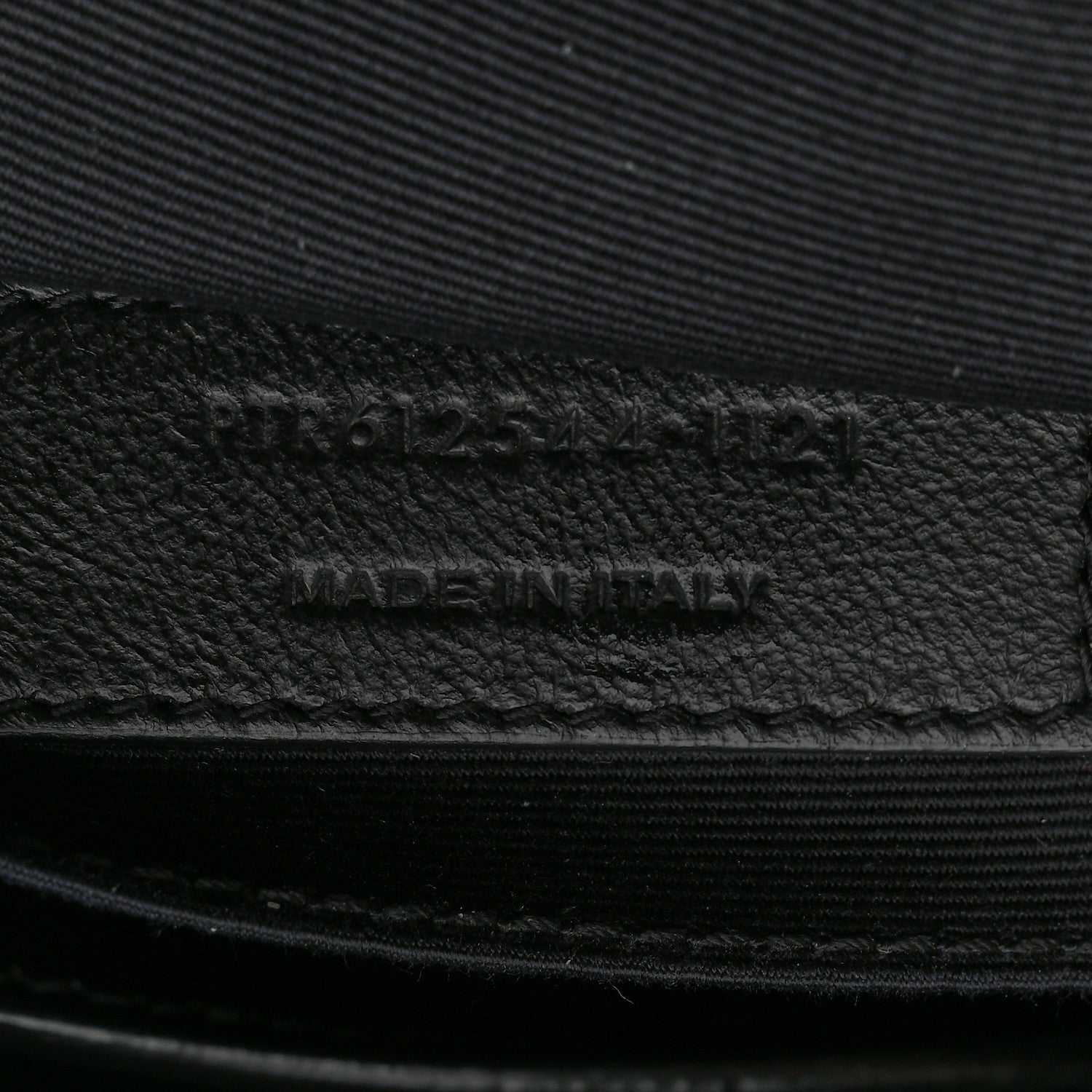 Saint Laurent Calfskin Matelasse Monogram Monochrome Lou Camera Bag Black 7 of 10