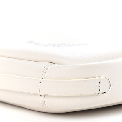 Balenciaga Calfskin Logo XS Everyday Camera Bag White 8 of 8