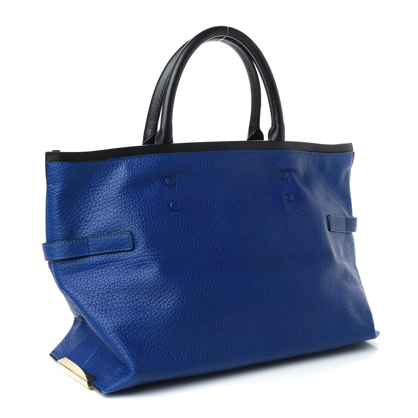 Calfskin Large Charlotte Tote Majesty Blue