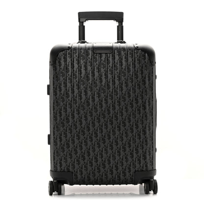 Christian Dior X RIMOWA Aluminum Gradient Cabin Luggage Black Multi 1 of 13