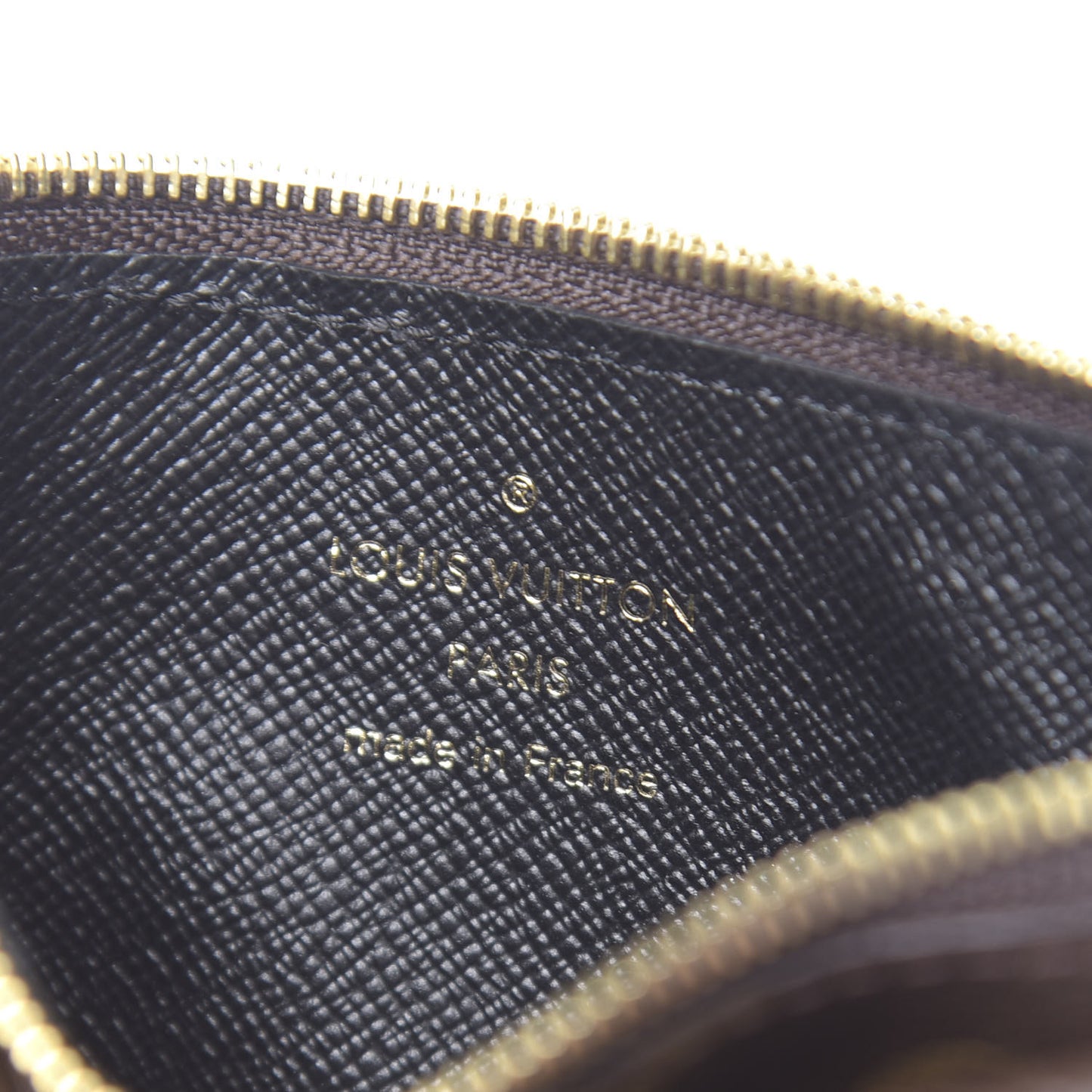 Monogram Recto Verso Card Holder Black