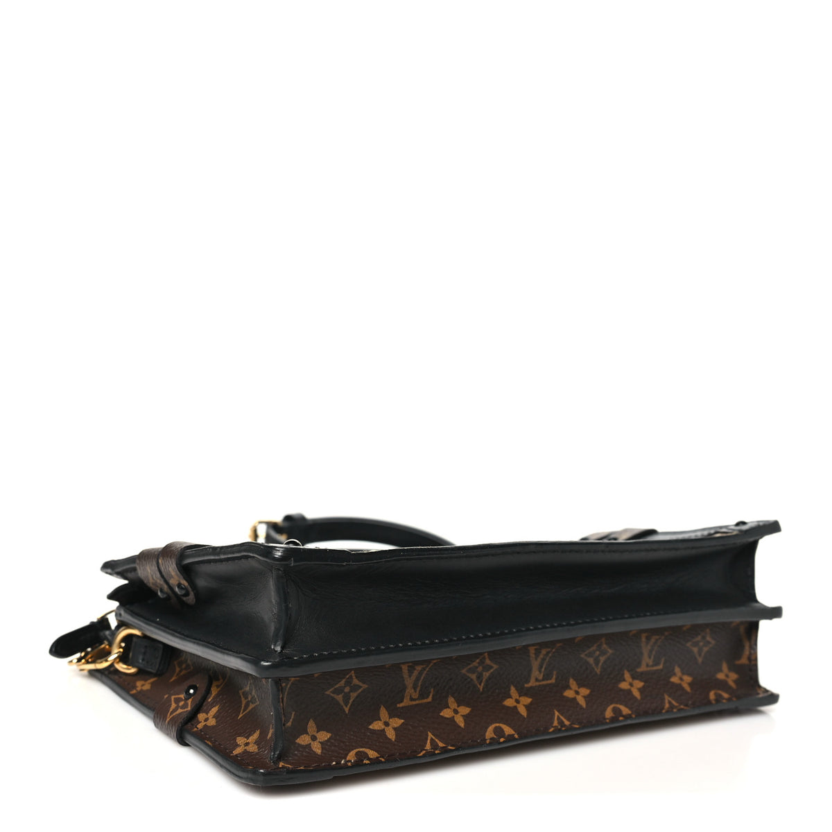Reverse Monogram Trunk Clutch