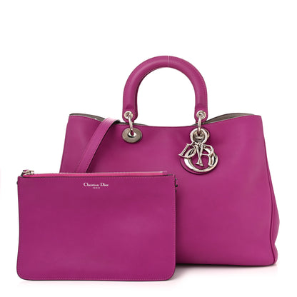 Christian Dior Calfskin Medium Diorissimo Bag Rose Sorbet 1 of 17