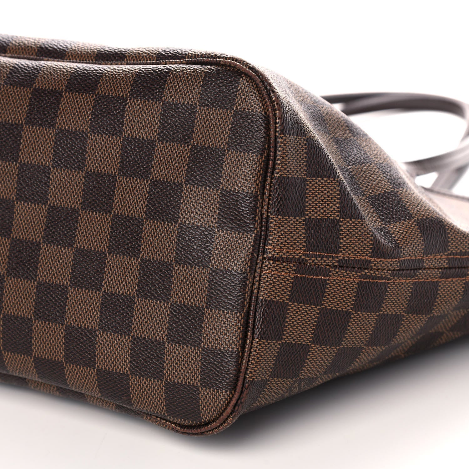Louis Vuitton Damier Ebene Neo Neverfull MM Rose Ballerine 11 of 12