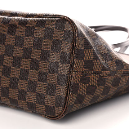 Louis Vuitton Damier Ebene Neo Neverfull MM Rose Ballerine 11 of 12