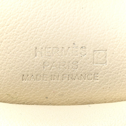Hermes Milo Lambskin Matte Alligator Touch Grigri Rodeo Pegase Horse Bag Charm PM Craie Nata Beton 4 of 4