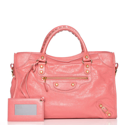 Balenciaga Agneau Giant 12 Gold Hardware City Rose Jaipure 1 of 13