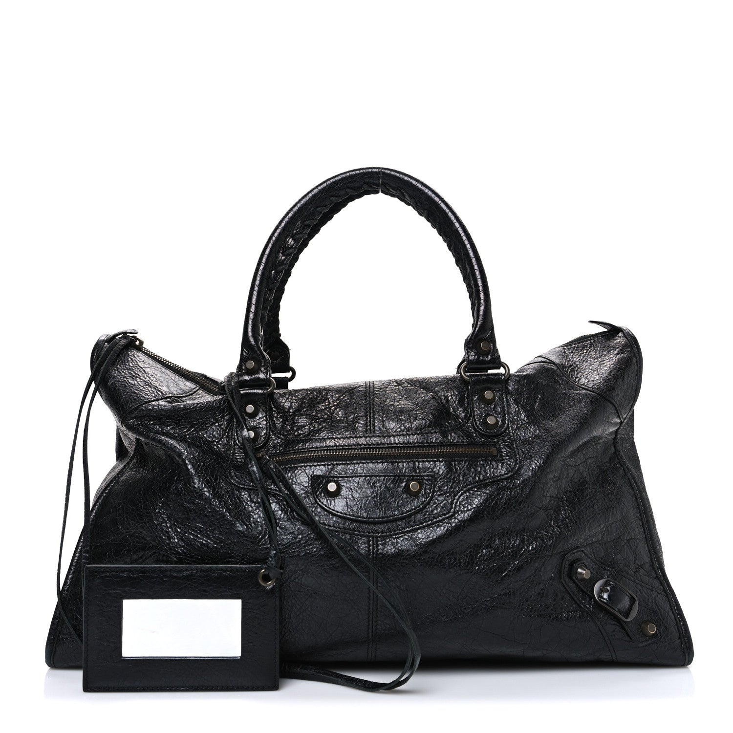 Balenciaga Agneau Classic Hardware Work Black 3 of 11