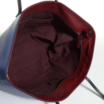 Fendi Vitello Elite Cuoio Monster Buggies Medium Roll Tote Blue Neon Black Multicolor Rosso Scuro 6 of 10