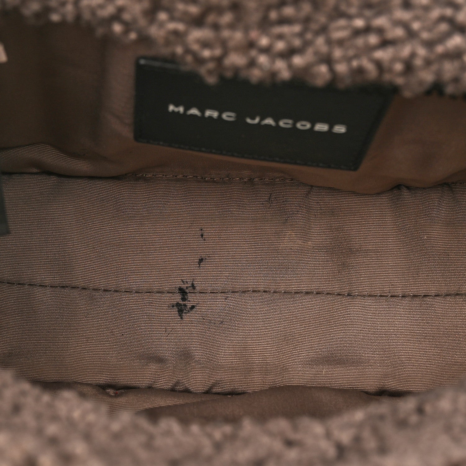 Marc Jacobs Polyester Cotton Mini The Teddy Traveler Tote Bag Grey 12 of 12