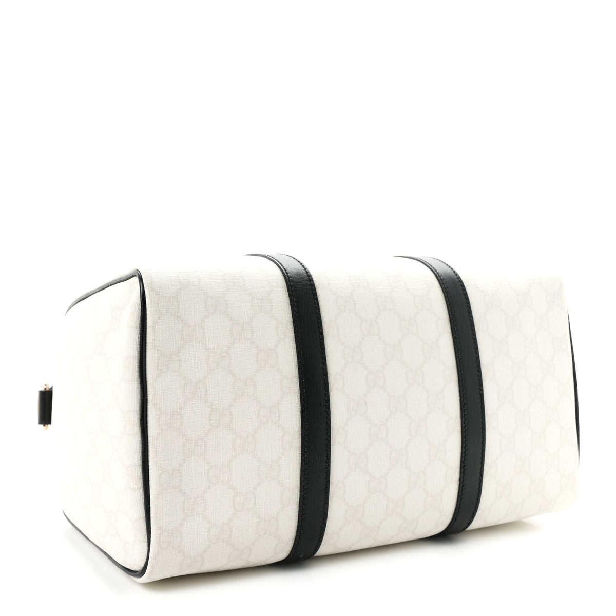 GG Plus Monogram Medium Joy Boston White Black