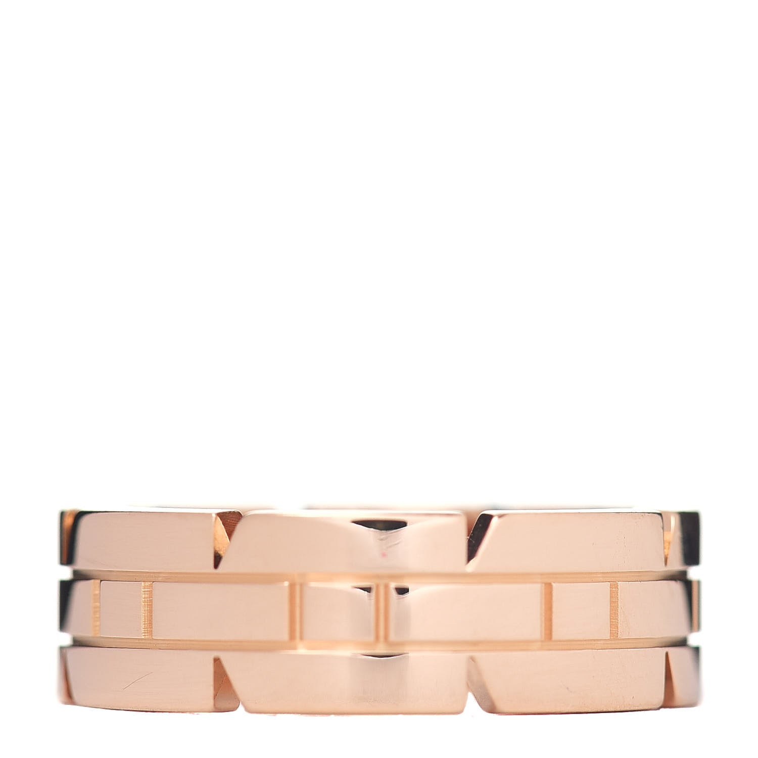 Cartier 18K Pink Gold Tank Francaise Band Ring 50 5.25 3 of 4