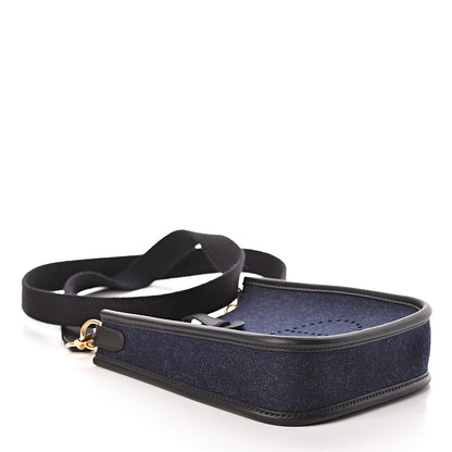 Hermes Feutre Swift Evelyne TPM Bleu Nuit Black 4 of 10
