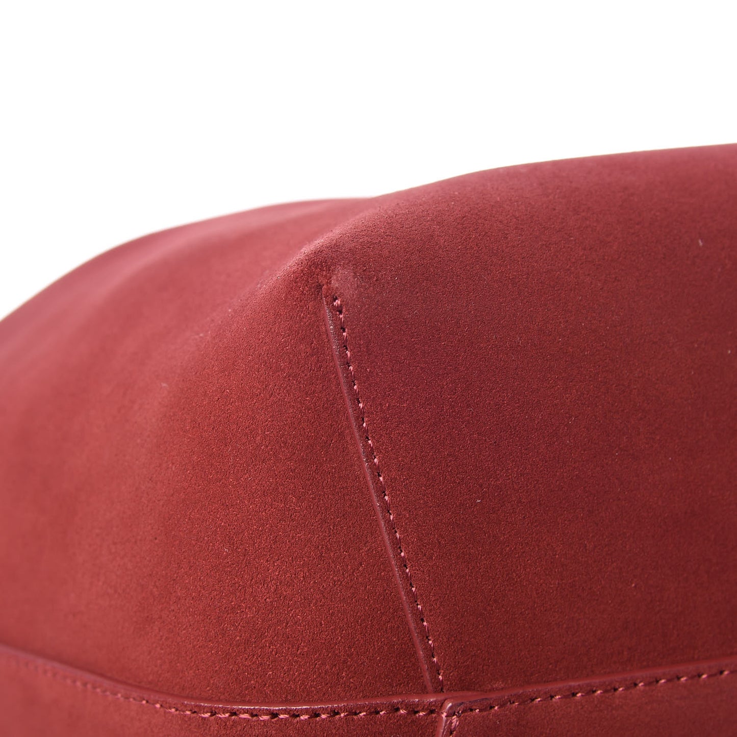 Suede Bucket Bag Rococo
