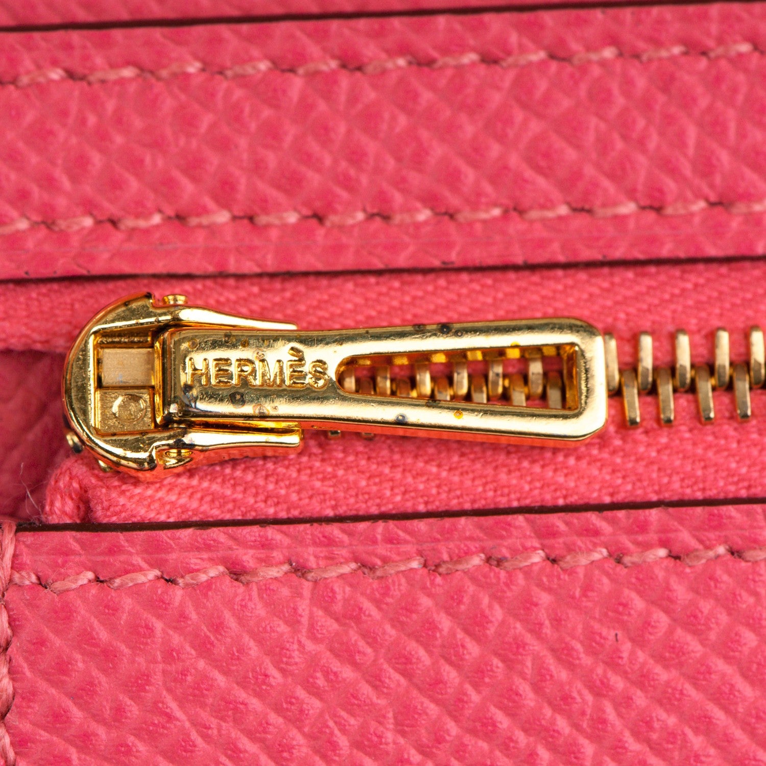 Hermes Epsom Tri-Fold Bearn Wallet Rose Azalee 8 of 13