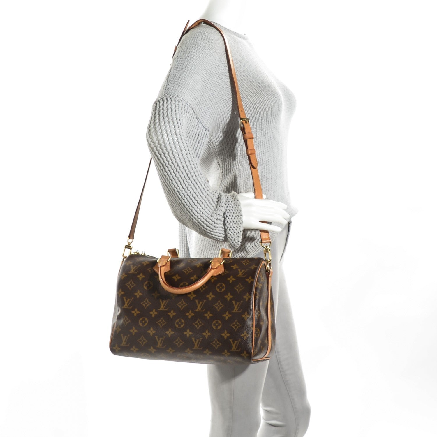 Louis Vuitton Monogram Speedy Bandouliere 30 2 of 7