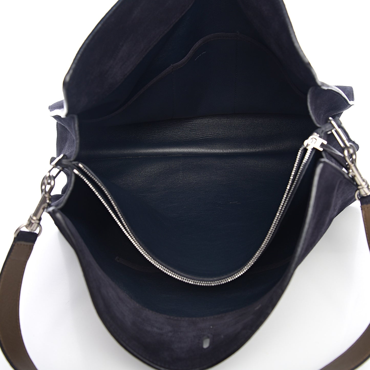 Suede New Shoulder Bag Navy