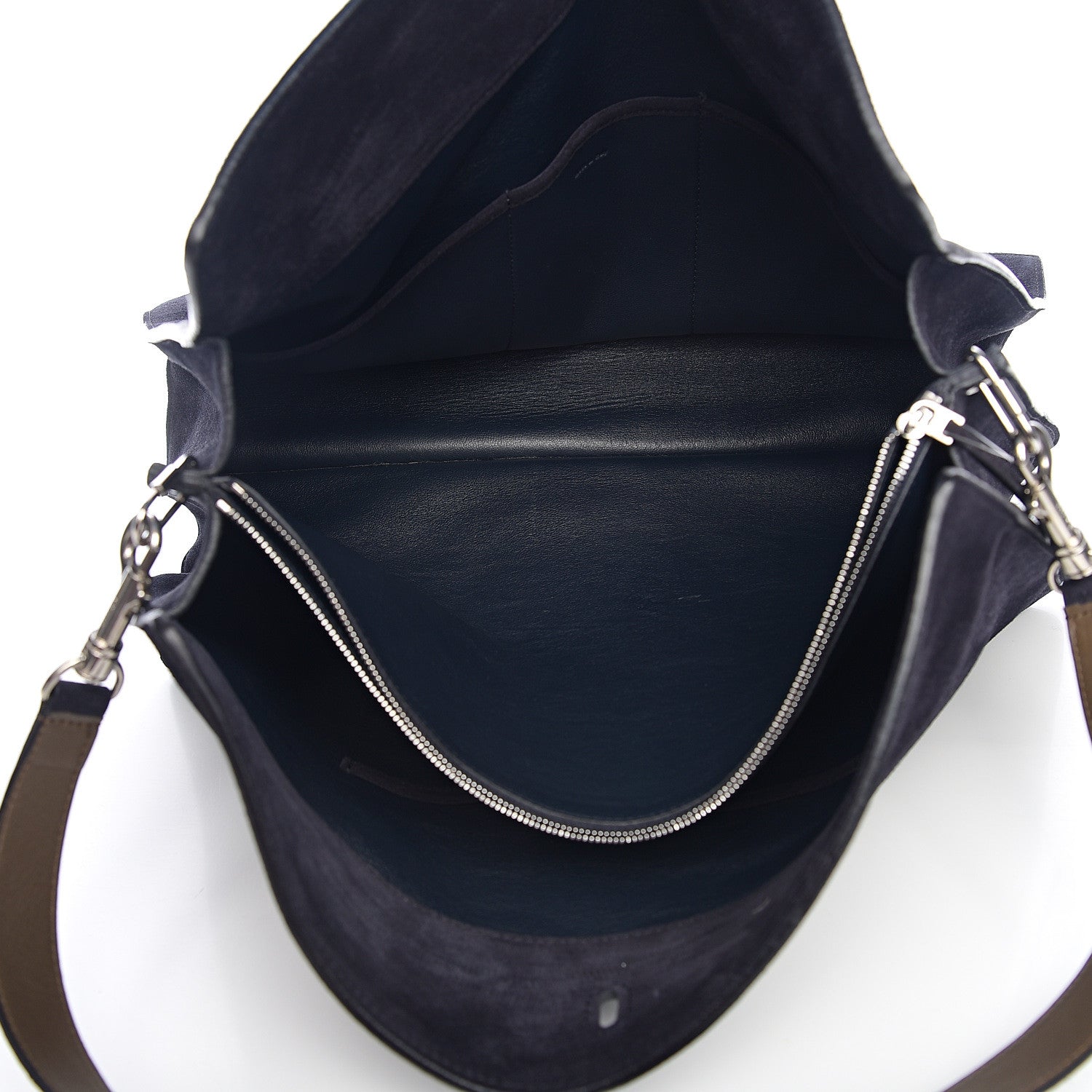 Celine Suede New Shoulder Bag Navy 4 of 8