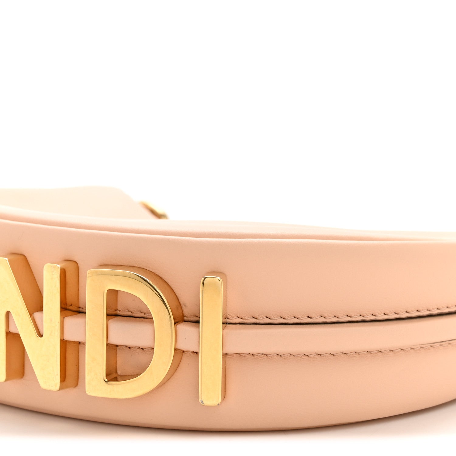 Fendi Vitello Grace Matte Nano Fendigraphy Hobo Charm Light Rose 10 of 14