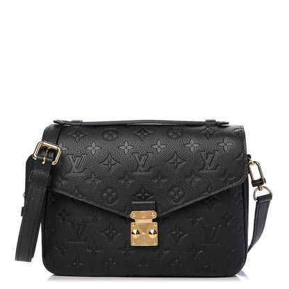 Louis Vuitton Empreinte Pochette Metis Black 1 of 8