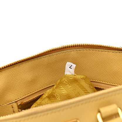 Prada Saffiano Lux Small Promenade Tote Mimosa 9 of 16