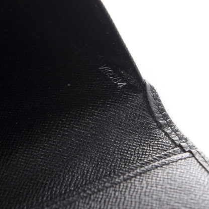 Louis Vuitton Taiga Porte Valeurs Organizer Wallet Black 6 of 8