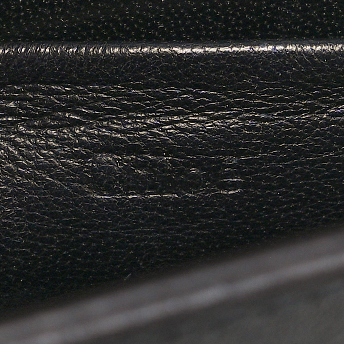 Calfskin Small Nile Bracelet Minaudiere Bag Black
