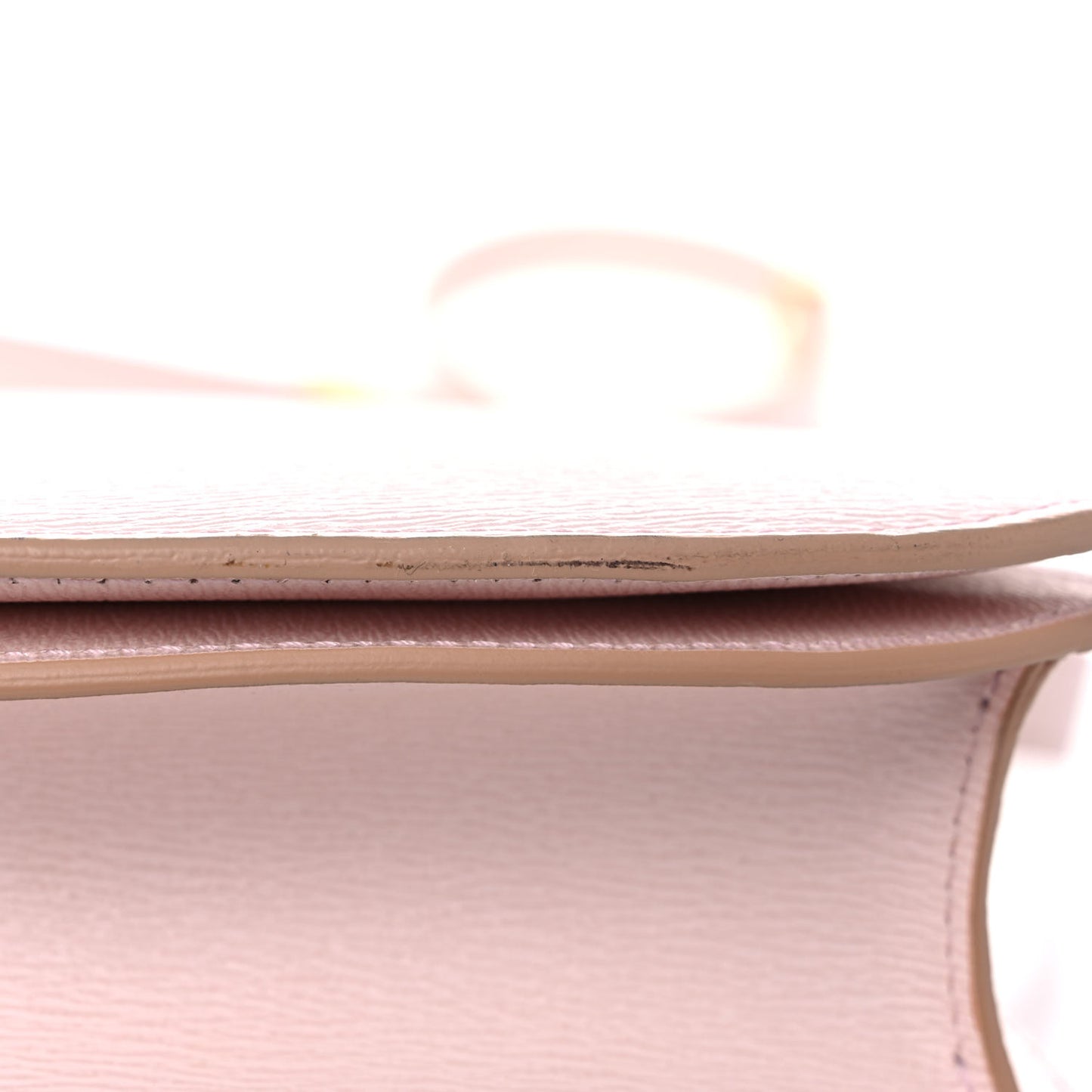 Liege Calfskin Medium Classic Box Flap Bag Blush