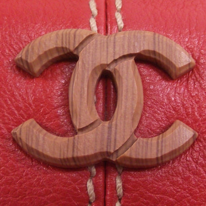 Chanel Calfskin Tote Wood Chain 11 of 11
