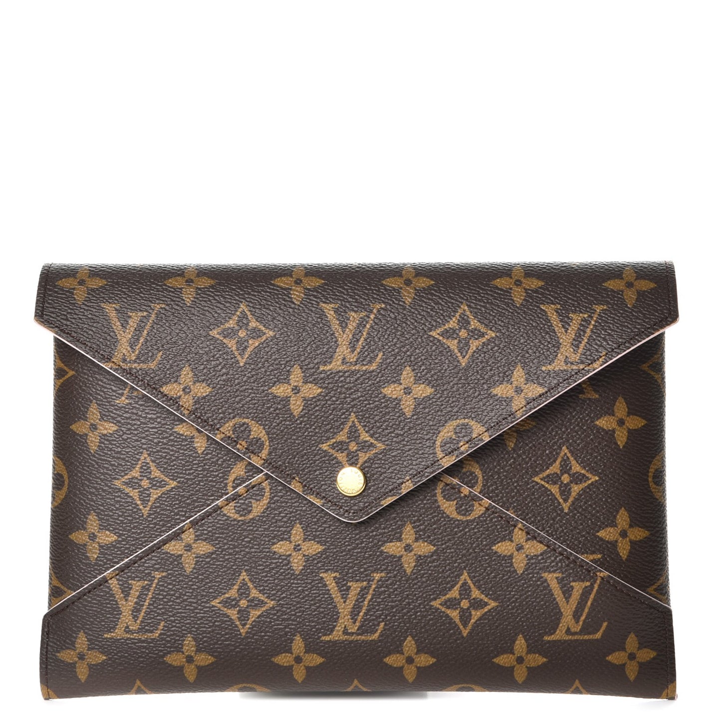 Monogram Large Kirigami Pochette Insert Rose Ballerine