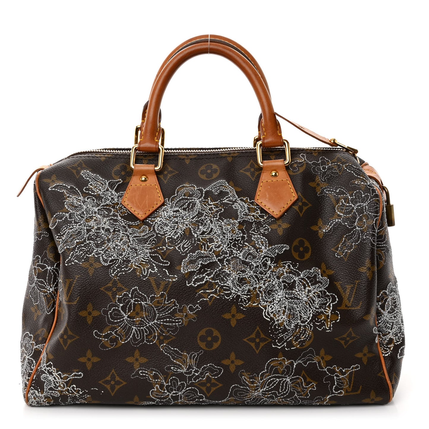 Monogram Dentelle Speedy 30 Silver