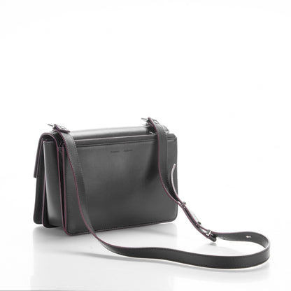 Proenza Schouler Calfskin Hava Shoulder Bag Black 3 of 7