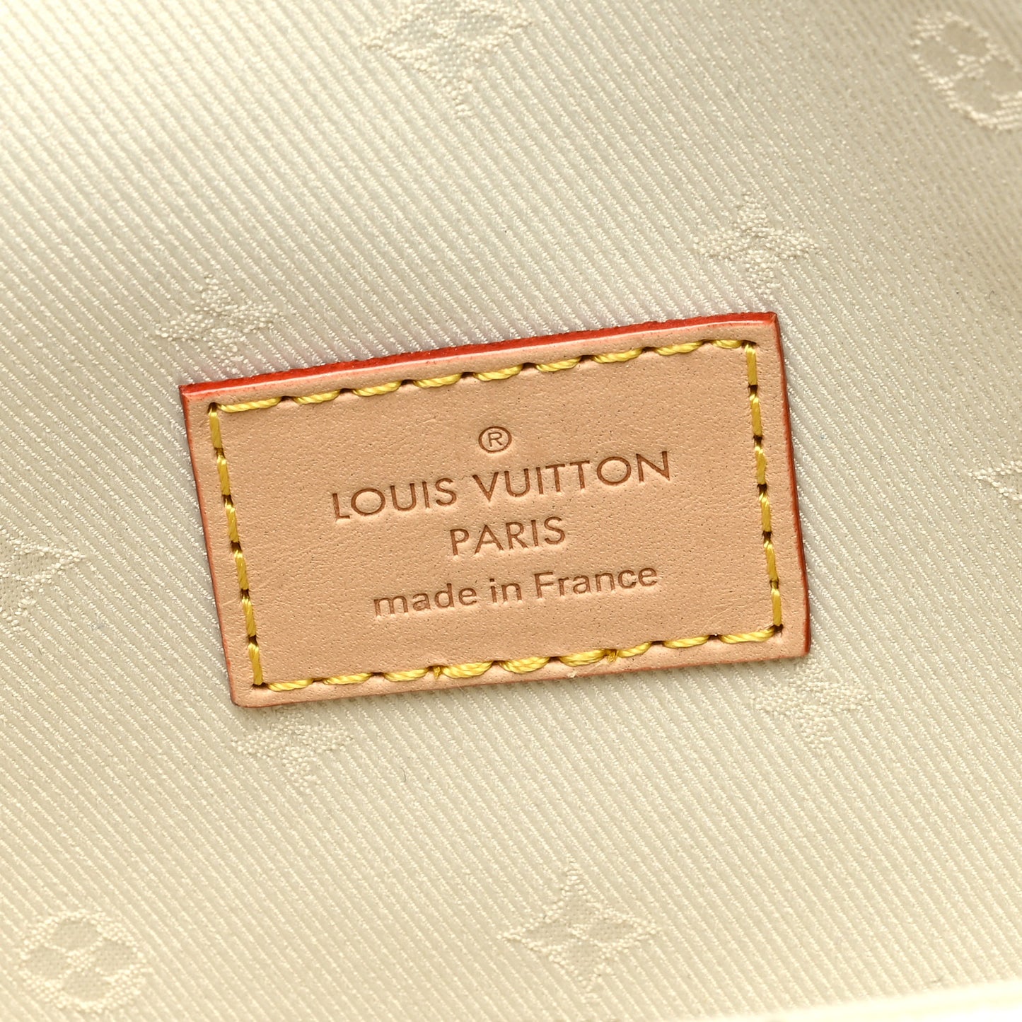 Monogram Tweed Jacquard Ivy Wallet On Chain Multicolor White