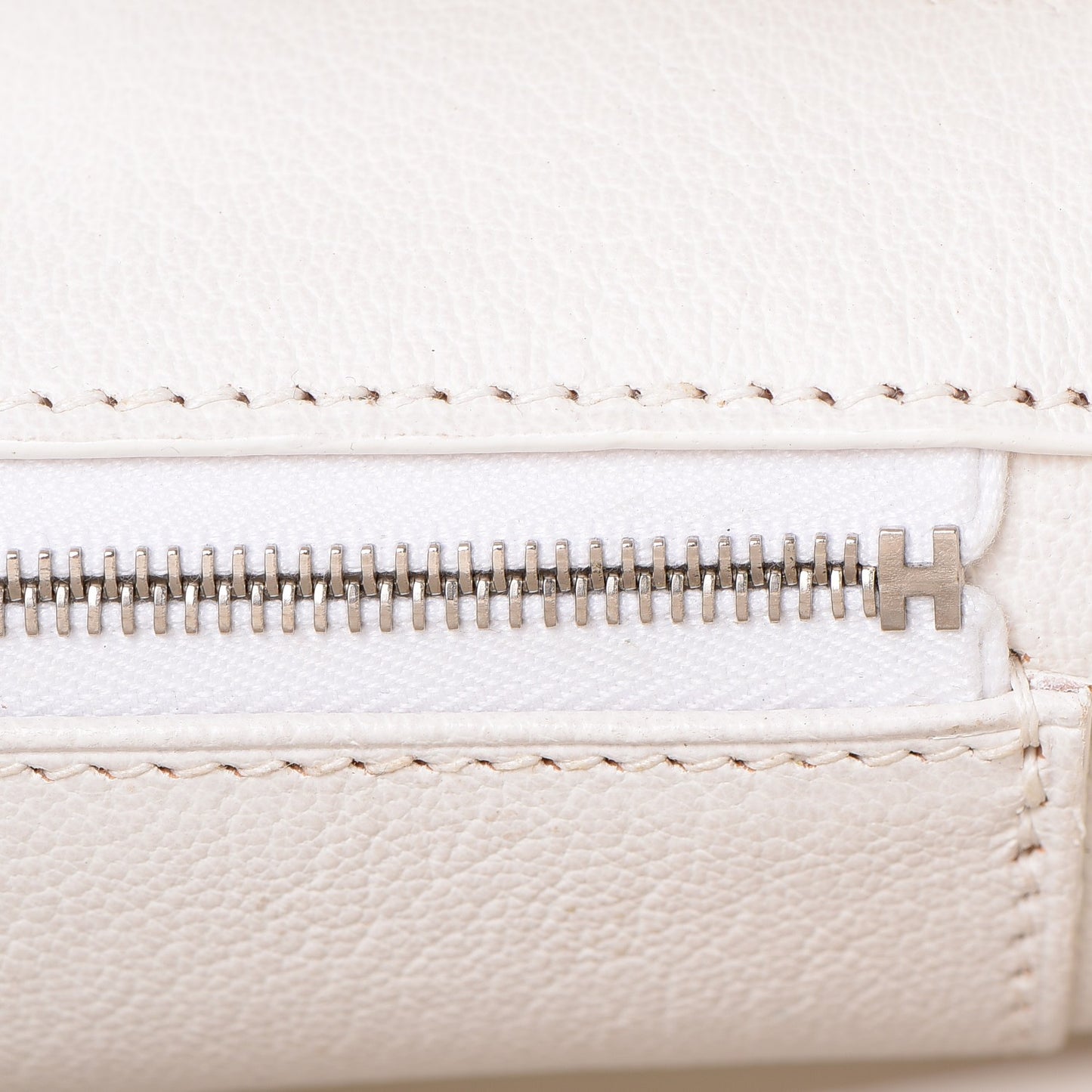 Taurillon Clemence Birkin 35 White