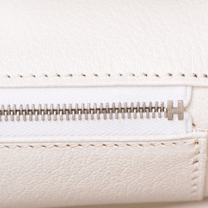 Hermes Taurillon Clemence Birkin 35 White 16 of 44
