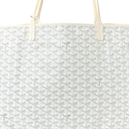 Goyard Goyardine Saint Louis GM White 9 of 11