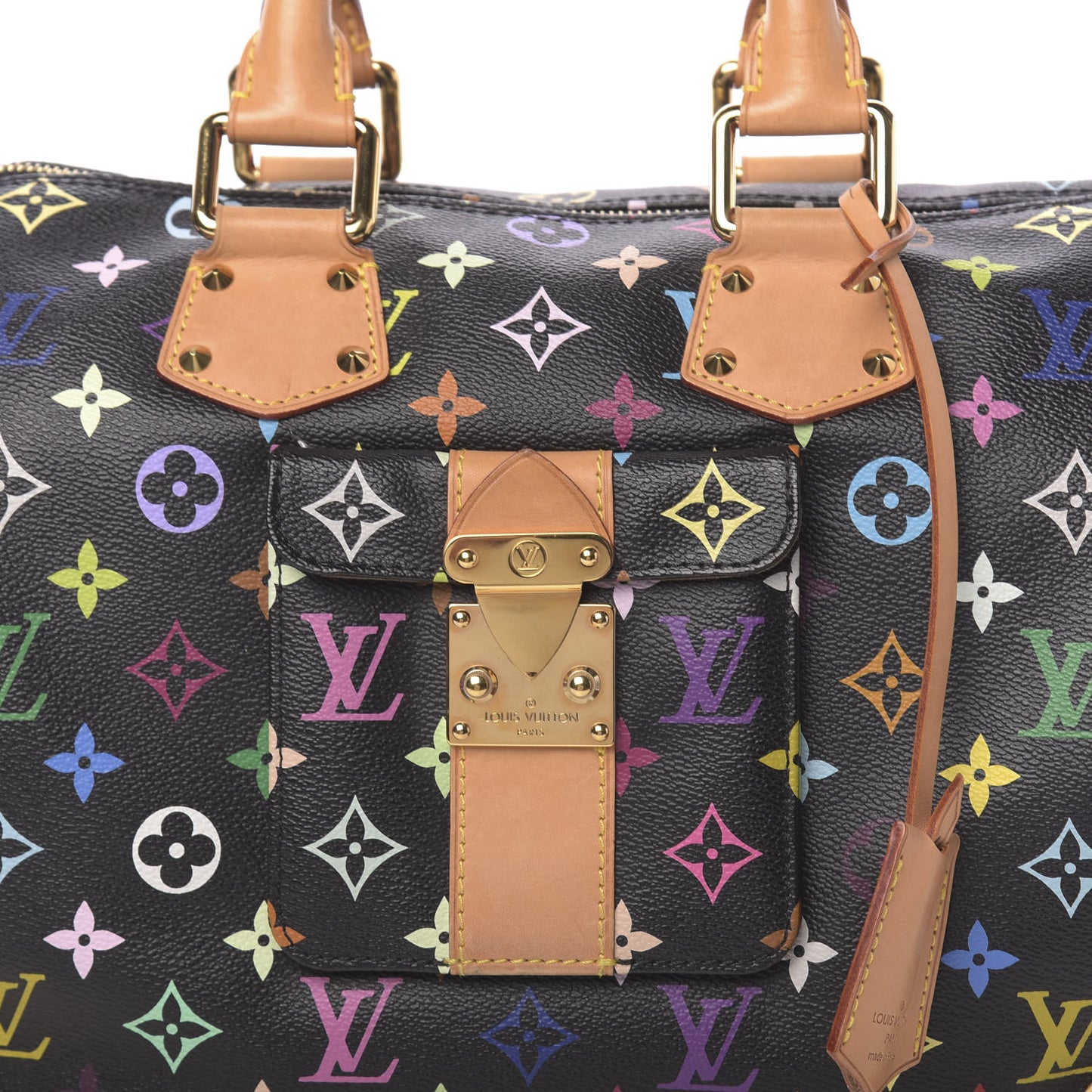 Monogram Multicolor Speedy 30 Black