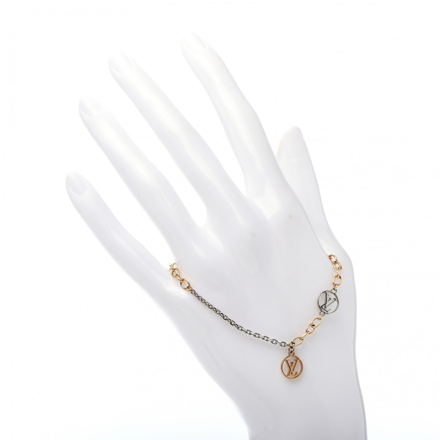Logomania Bracelet Silver Gold