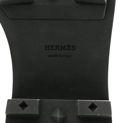 Hermes Glossed Calfskin First Derby 37 Beige Glaise 8 of 9