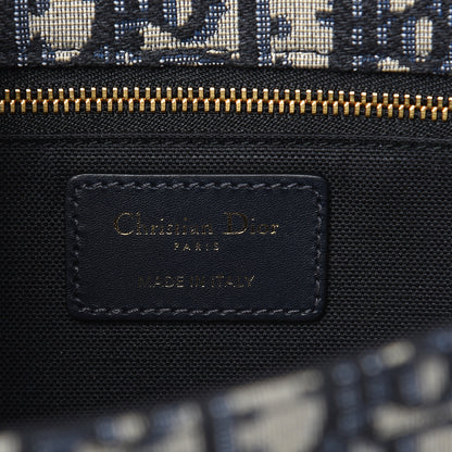 Christian Dior Oblique 30 Montaigne Flap Bag Blue 6 of 10