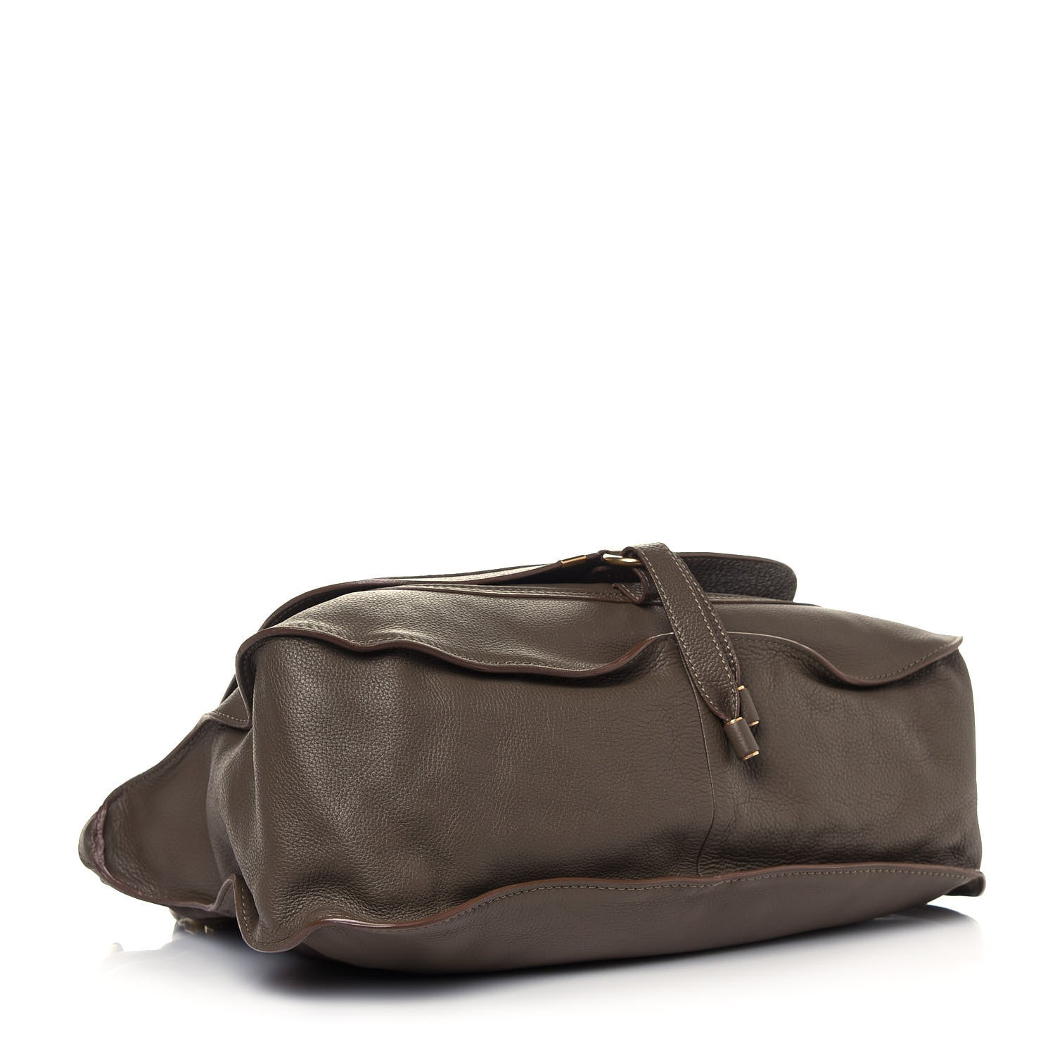 Chloe Calfskin Large Marcie Satchel Anchor Grey 3 of 11