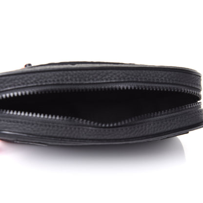 Louis Vuitton Taurillon Monogram Uniformes Solar Ray Soft Pochette Volga Belt Bag Black 6 of 11