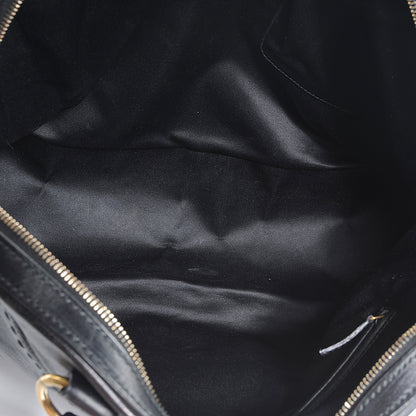 Saint Laurent Leather Oversized Muse Black 3 of 8