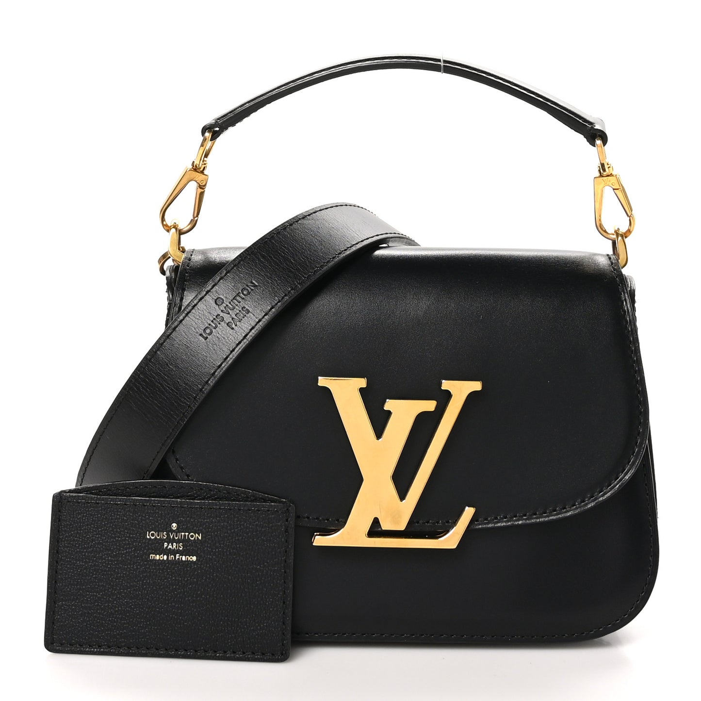 Box Calfskin Vivienne LV Black