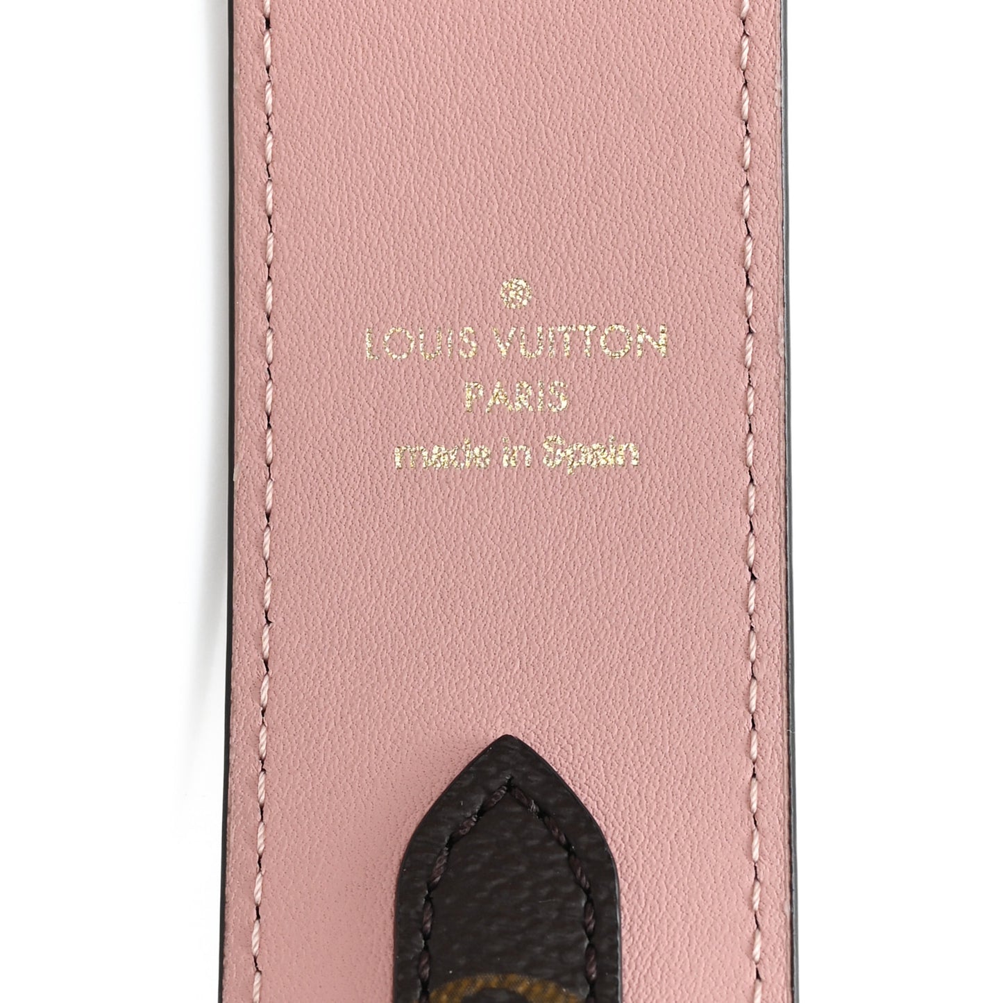 Monogram Bandouliere Shoulder Strap Rose Poudre