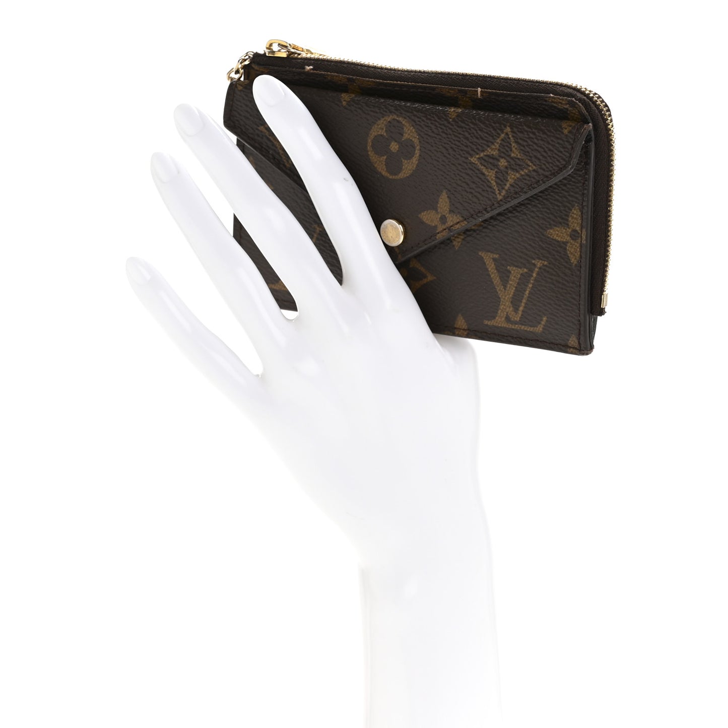 Monogram Recto Verso Card Holder Black