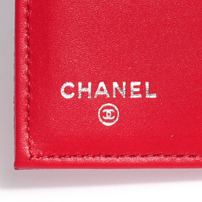 Chanel Caviar Quilted Large Flap Wallet Red 6 of 9
